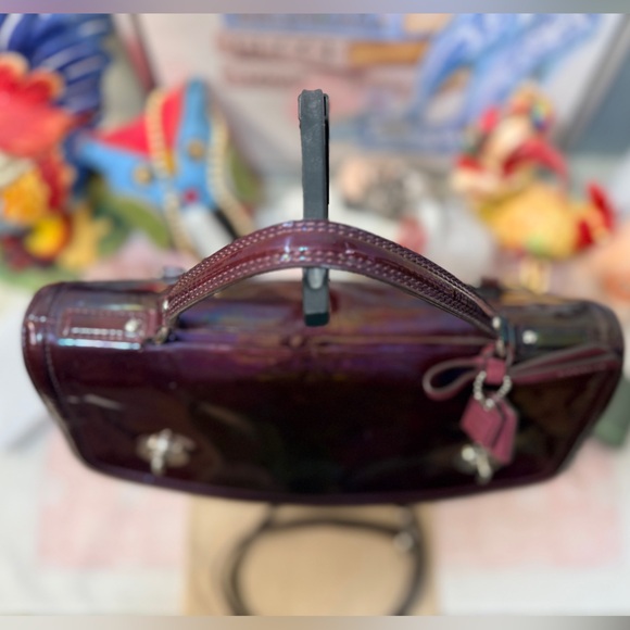 Coach Limited Edition Poppy Editorial Victoria Satchel - Picture 8 of 14